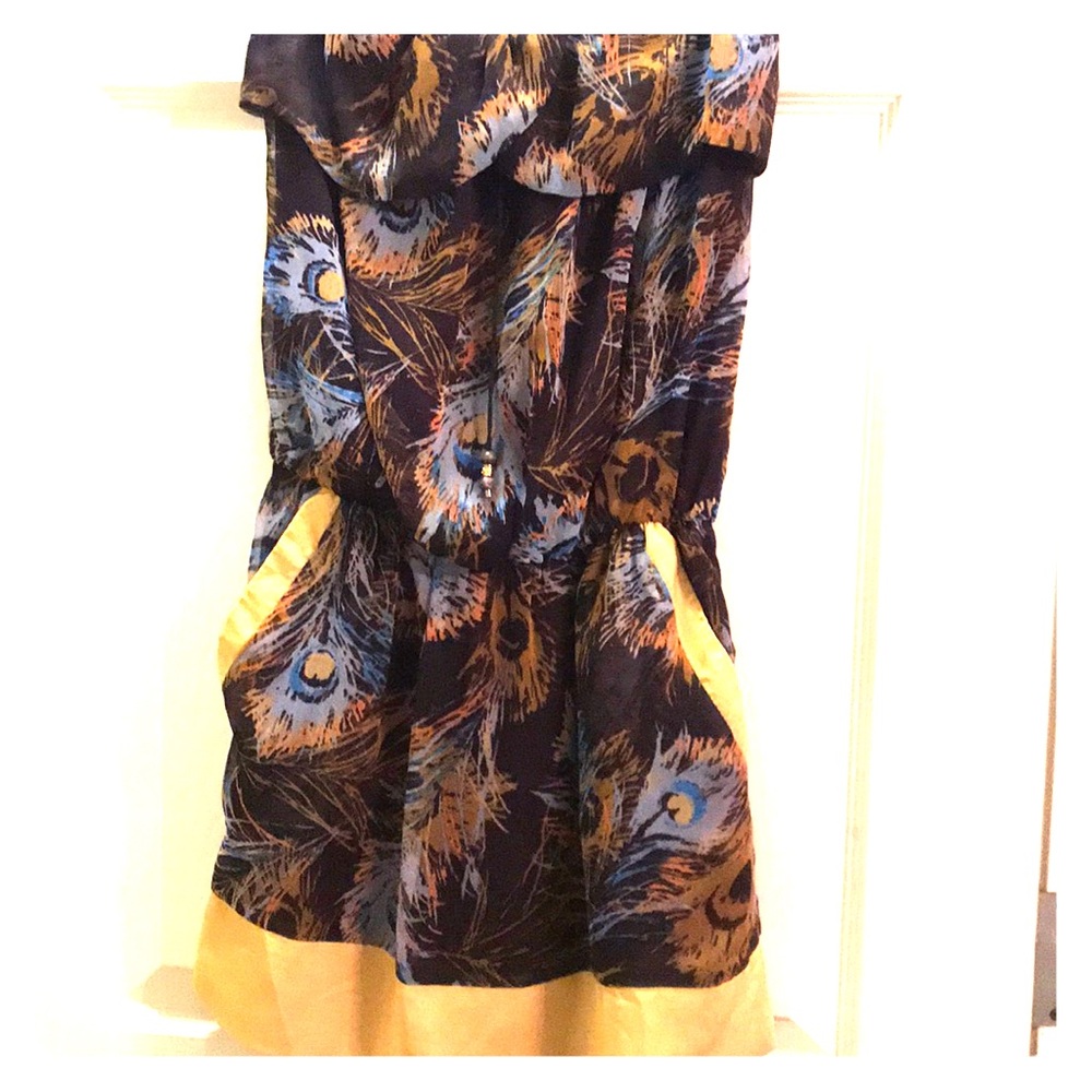 Forever 21 💚💙peacock dress